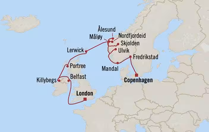 Castles, Fjords & Canals