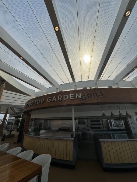 Celebrity Edge Rooftop Garden Grill