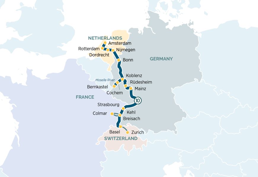 Rhine Castles & Moselle Vineyards